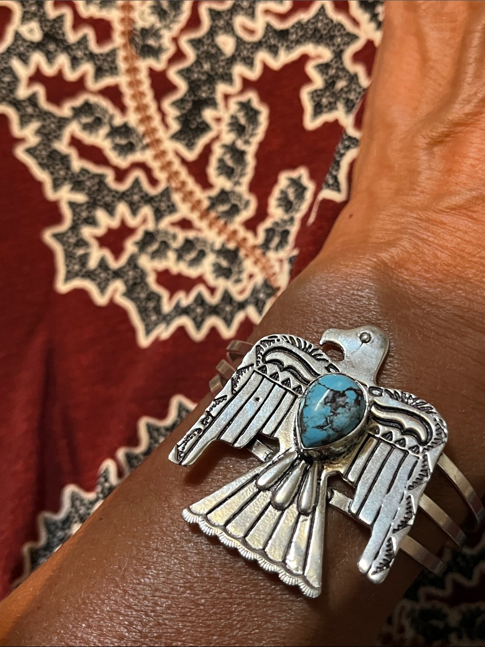 Eagle bracelet 925 Golden Hills Sterling Silver.